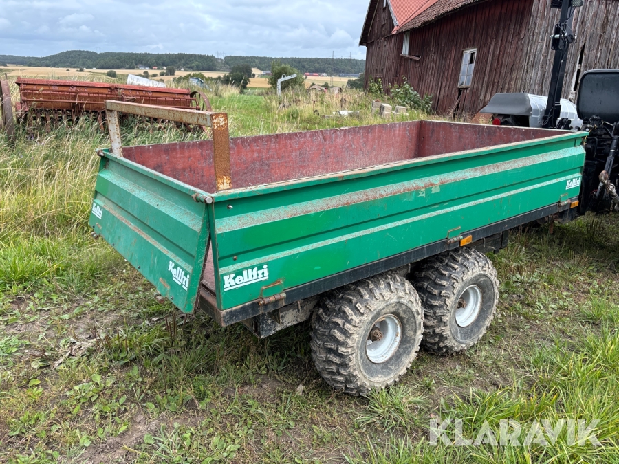Boggiekärra med tippfunktion Kellfri Tv25 2.5t