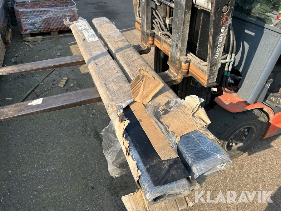 Gavelbeslag 125/40 Svart HC25