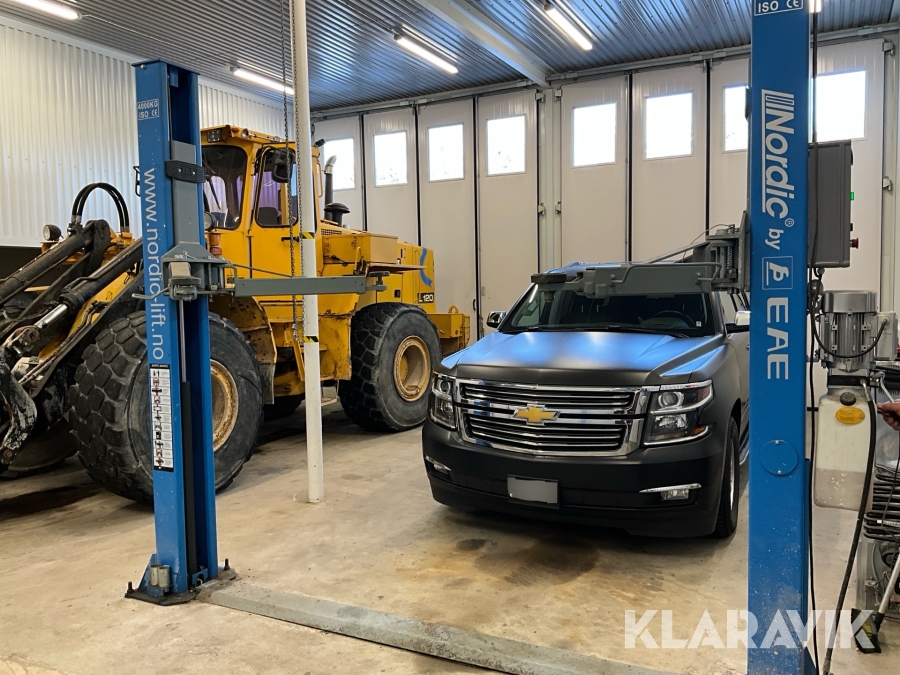 Tvåpelarlyft Nordic 4000kg