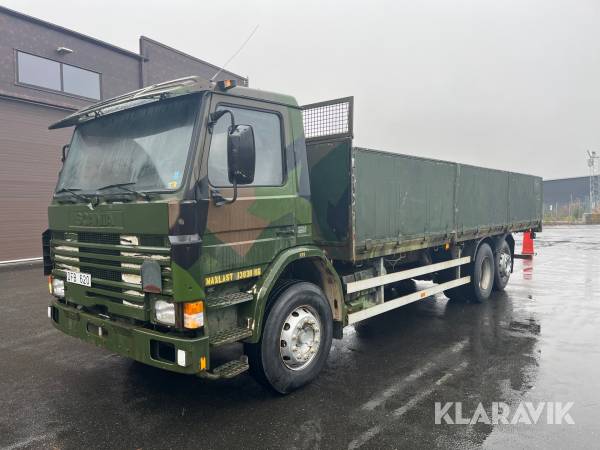 Flakbil Scania P93ML 6X2 50