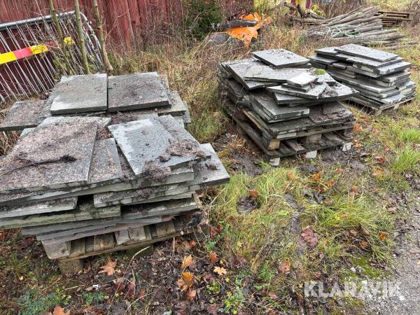 Skifferplattor 3 pall
