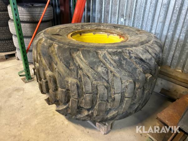 Skogsdäck med fälg Nokian 750/55-26.5 Forrest King
