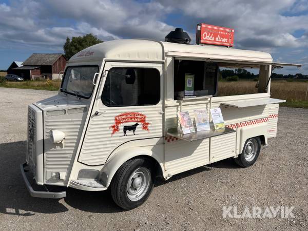 Veteranbil foodtruck Citroën HZ