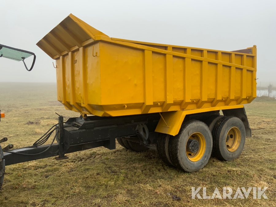 Dumpervagn ombyggd från lastbil