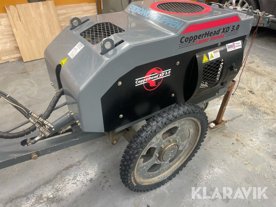 Betonglaserläggare Somero copperhead X.D3,0 Laser screed, Ha
