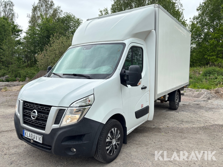 Skåpbil med bakgavellyft Nissan NV400 Chassi 2,3