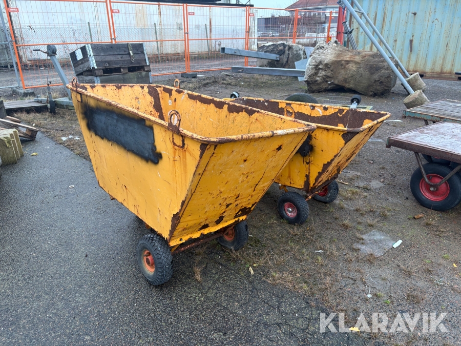 Fodervagn 2 st Hörby Bruk