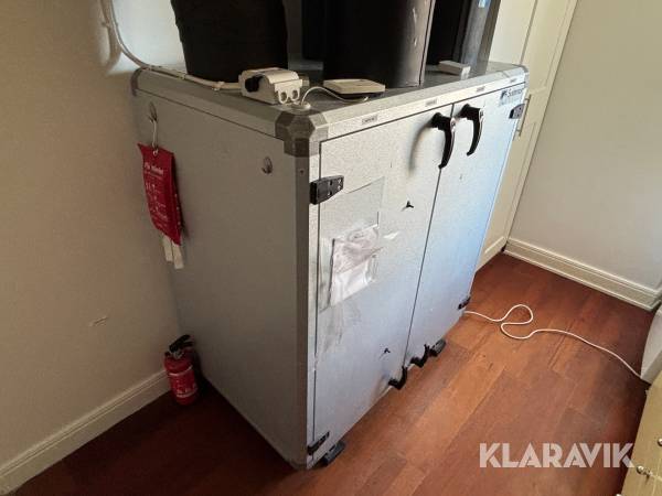 Ventilationsaggregat SystemAir Topvex TR03 EL-L med trummor