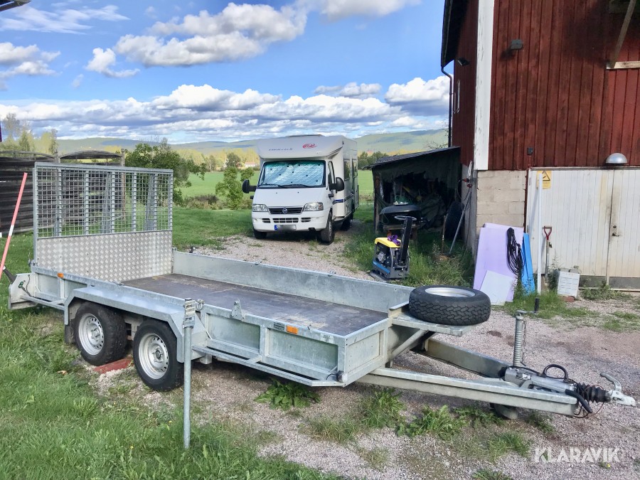 Maskinsläp boggie 3500 kg