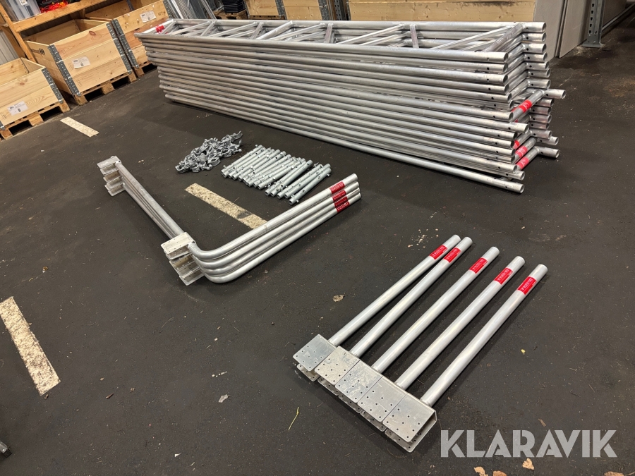 Takskyddspaket Gavel / Gavelställningsutrustning - Aluminium