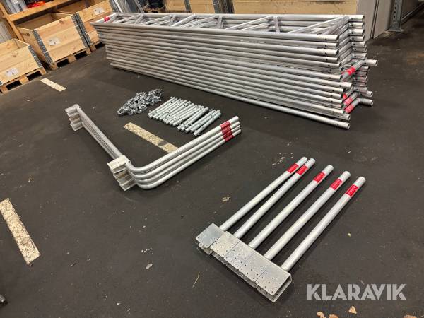 Takskyddspaket Gavel / Gavelställningsutrustning - Aluminium