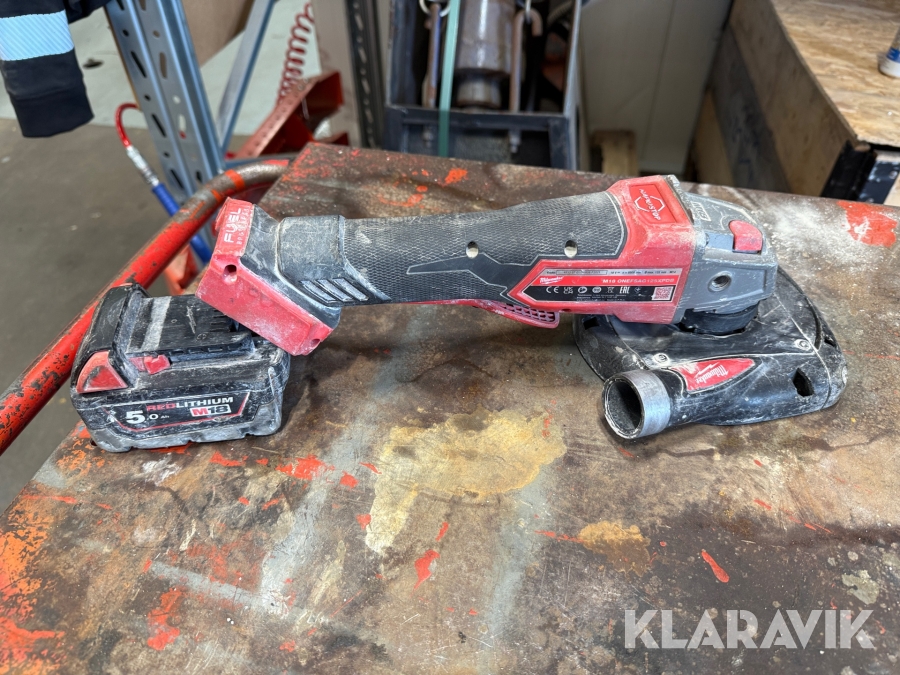 Väggslip Milwaukee M18 ONEFSAG125XPDB