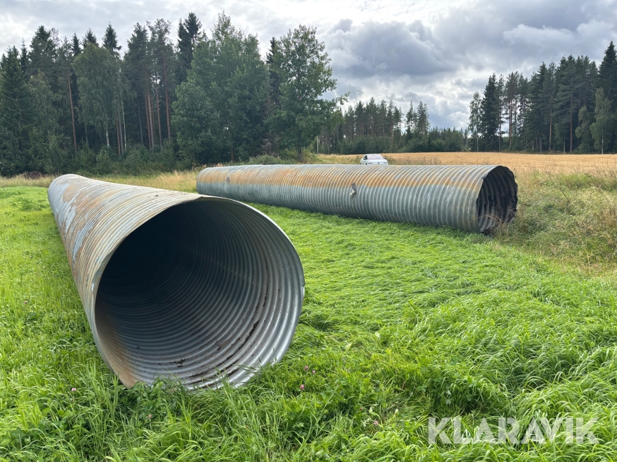 Rörtrumma 1500mm. 2st