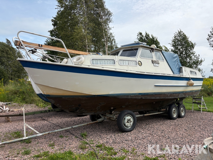 Båt Stålbåt varvsbyggd