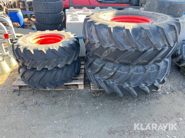Hjul till tröska Continental 360/80-20 & 500/85R24