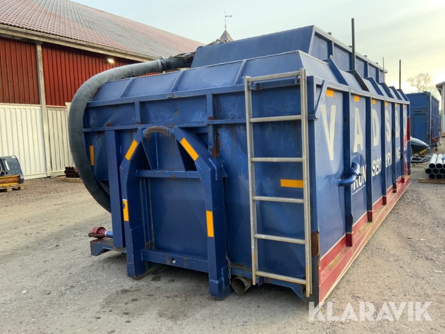Container för brunnsborrning 25m3