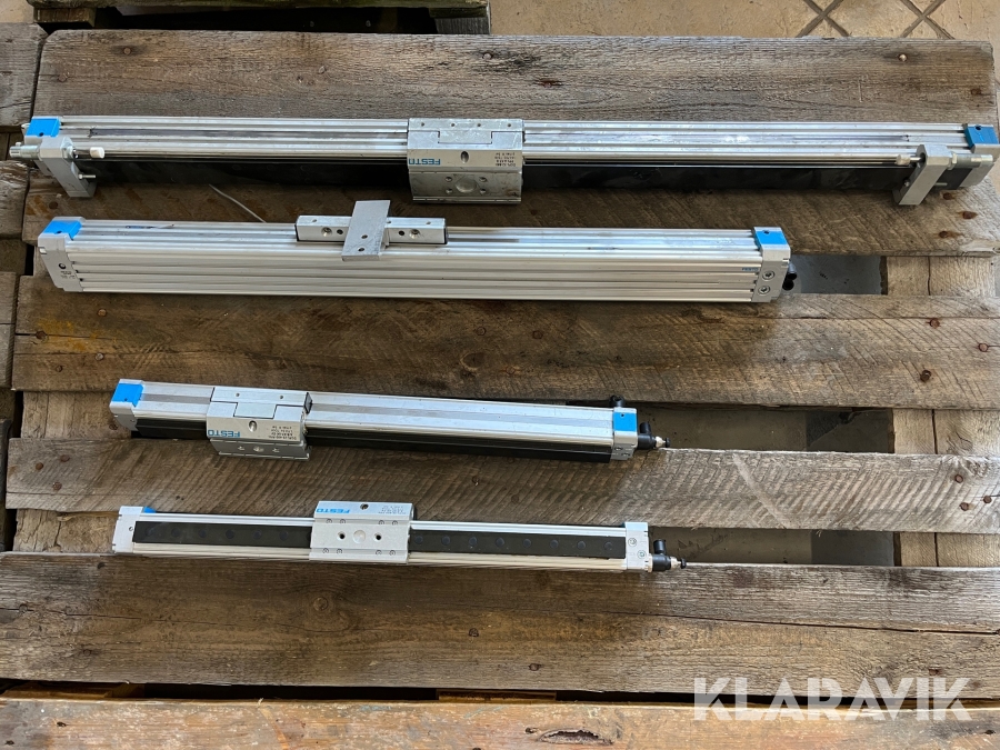 Pneumatiska linjärenheter Festo 4 st