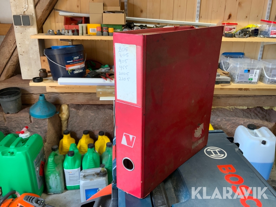 Verkstadshandbok Valmet 2105 mfl