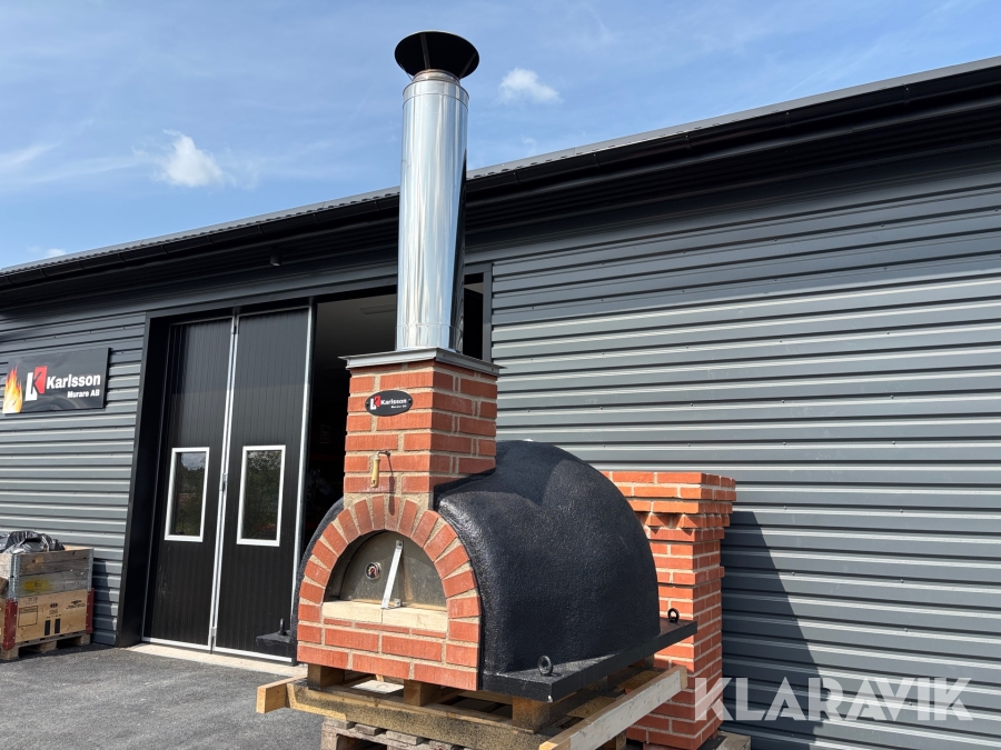 Livsmedelsgodkänd Pizzaugn Karlsson Murare August 90
