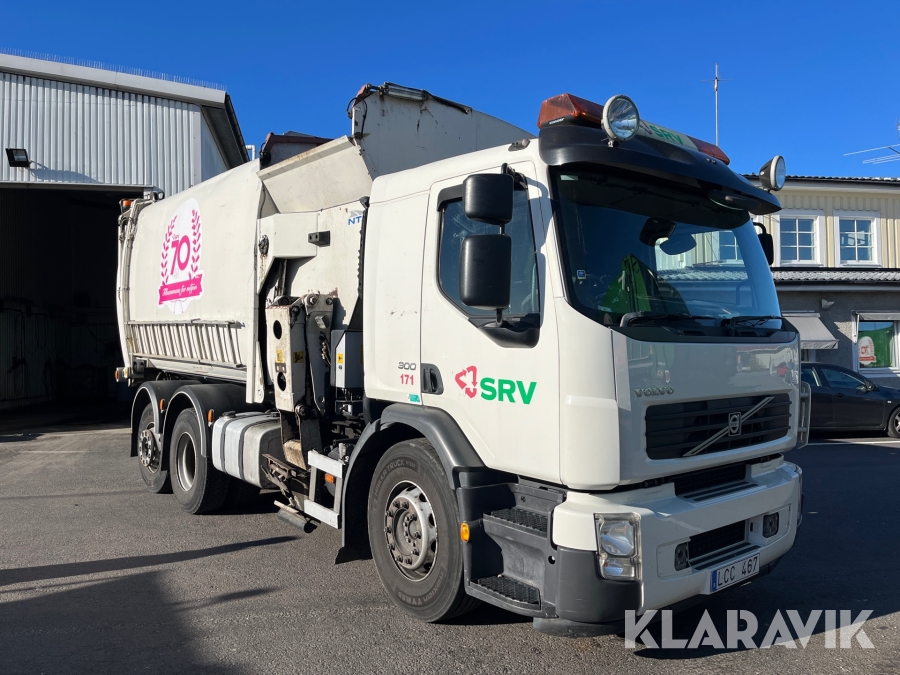 Sopbil Volvo FE 6x2 sidlastare