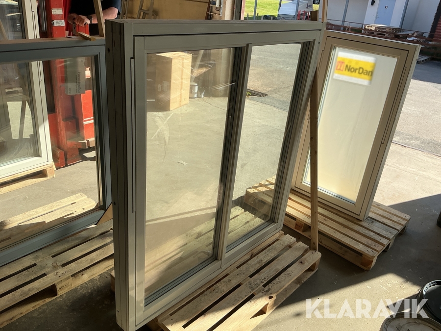 Fönster Nordan 14x15 öppningsbart genomgående mittpost 1st