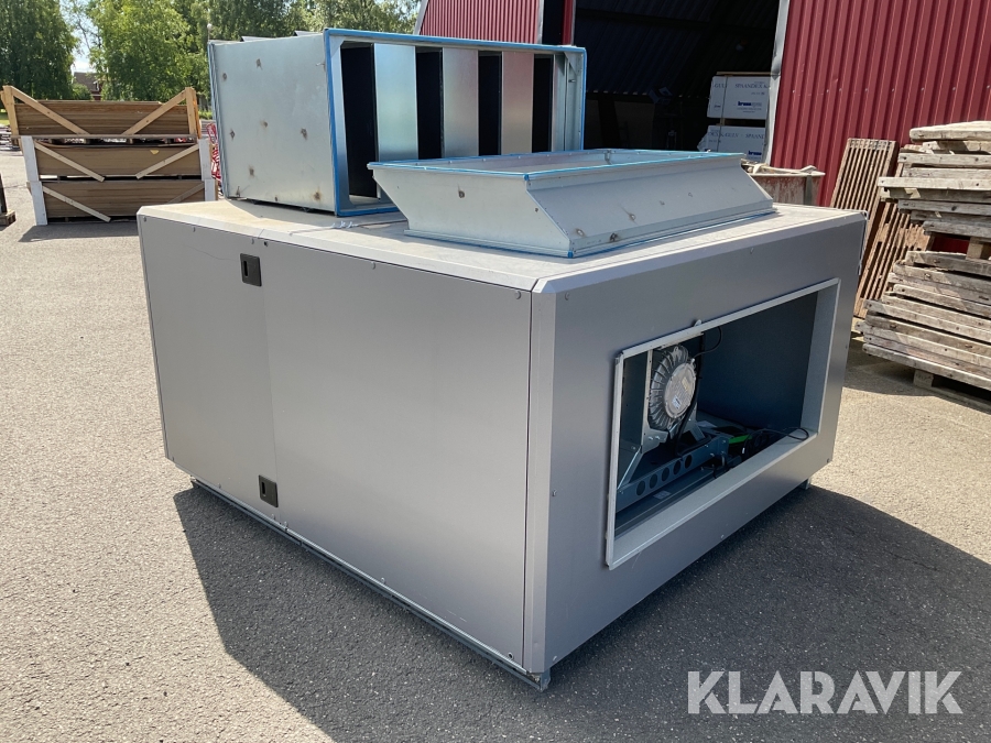 Ventilationsaggregat Swegon Gold SD med värmeväxlare