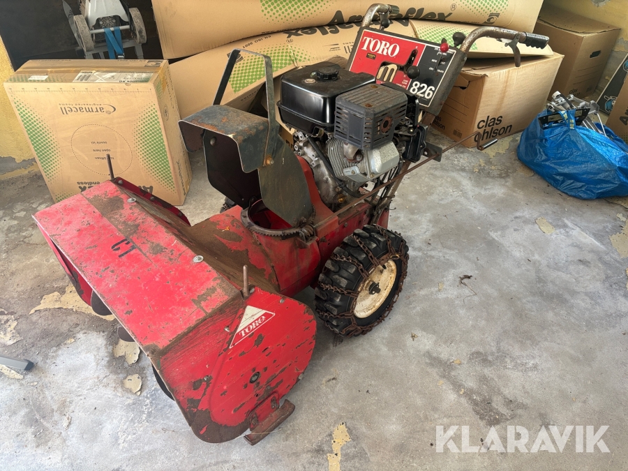 Snöslunga Toro 826