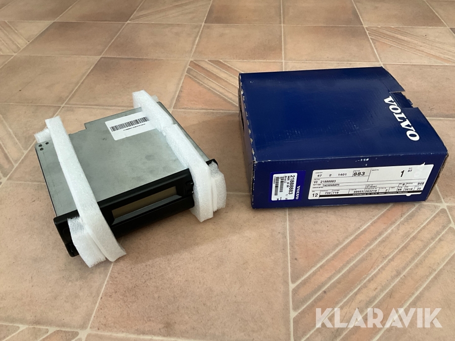 Analog färdskrivare Volvo