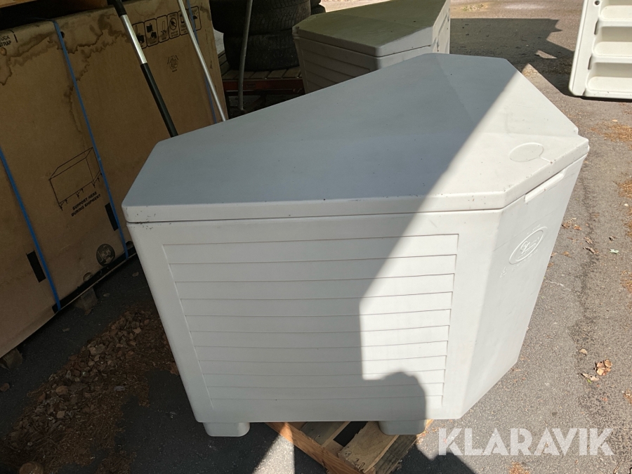 Förvaringsfack till flytbrygga EZ Dock Hörnlåda