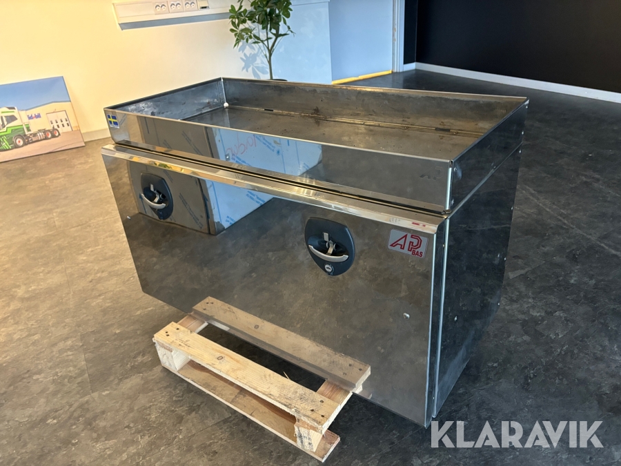 Rostfri låda med sarg Alf Petterssons