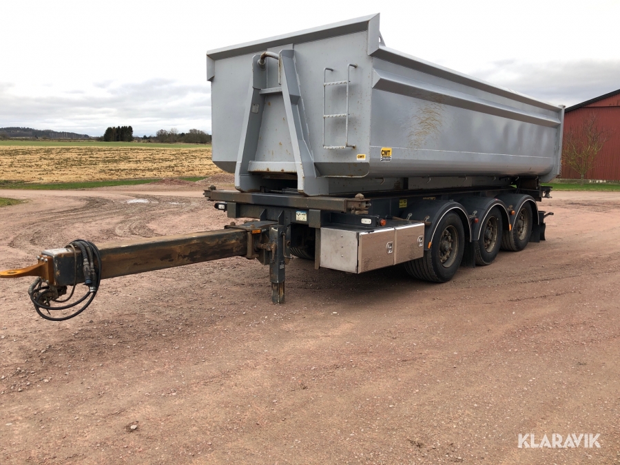 Lastväxlarkärra med tipp 3-axlad 