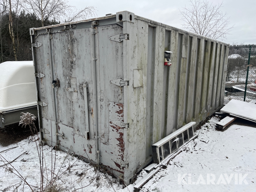 Panncentral Euronom K500 i 20 fots container