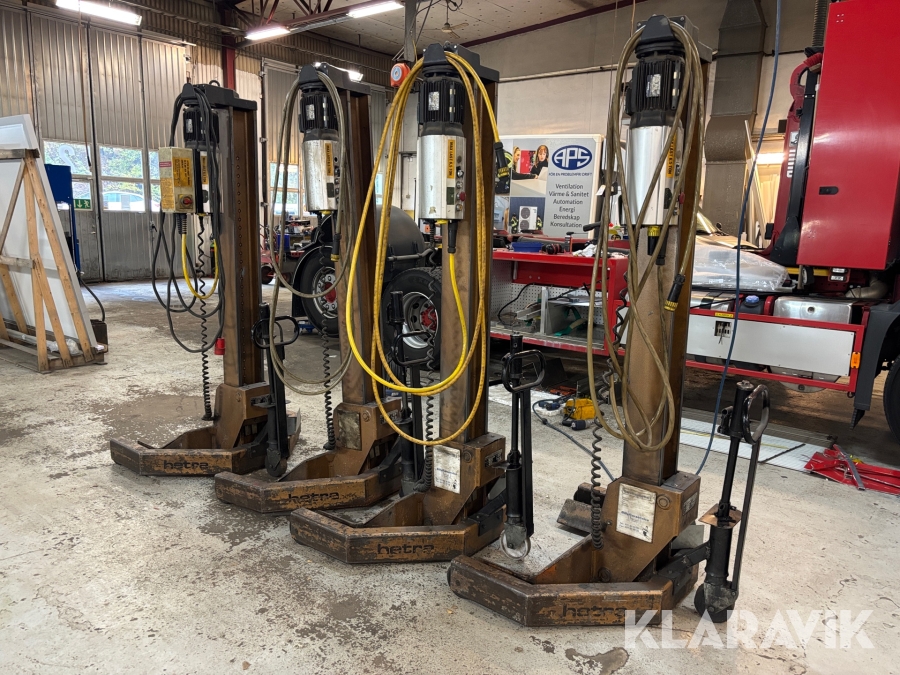 Enpelarlyftar Hetra RGL 6-16 GP 4st