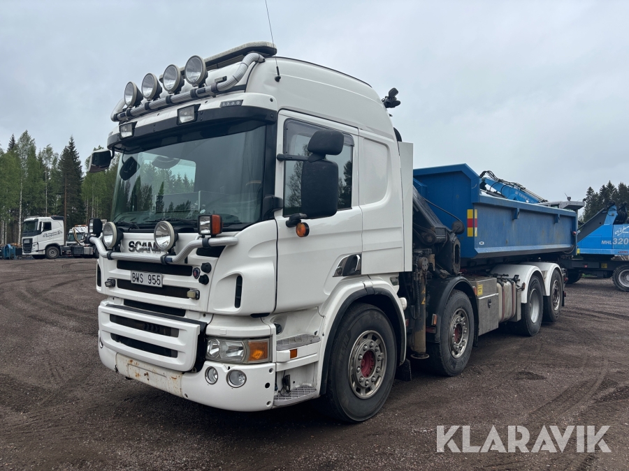 Kranväxlare Scania P400 8X2*6