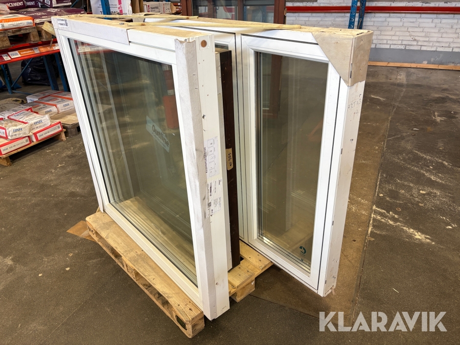 Fönster blandat Elitfönster / Outline / Svenska fönster 4st