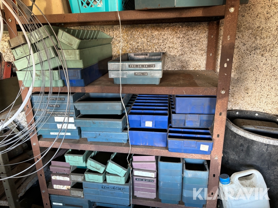 Sortimentlådor plast ca 50st