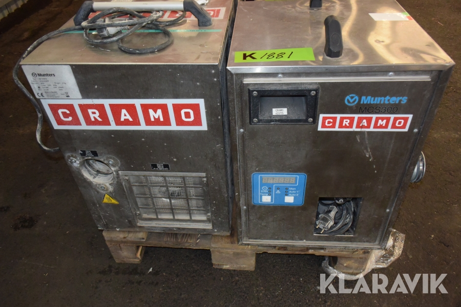 Avfuktare Munters MCS 300 2st