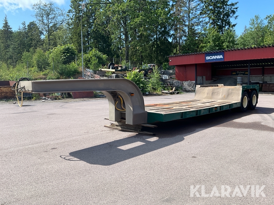 Maskintrailer Bollnäs Svets GW4 