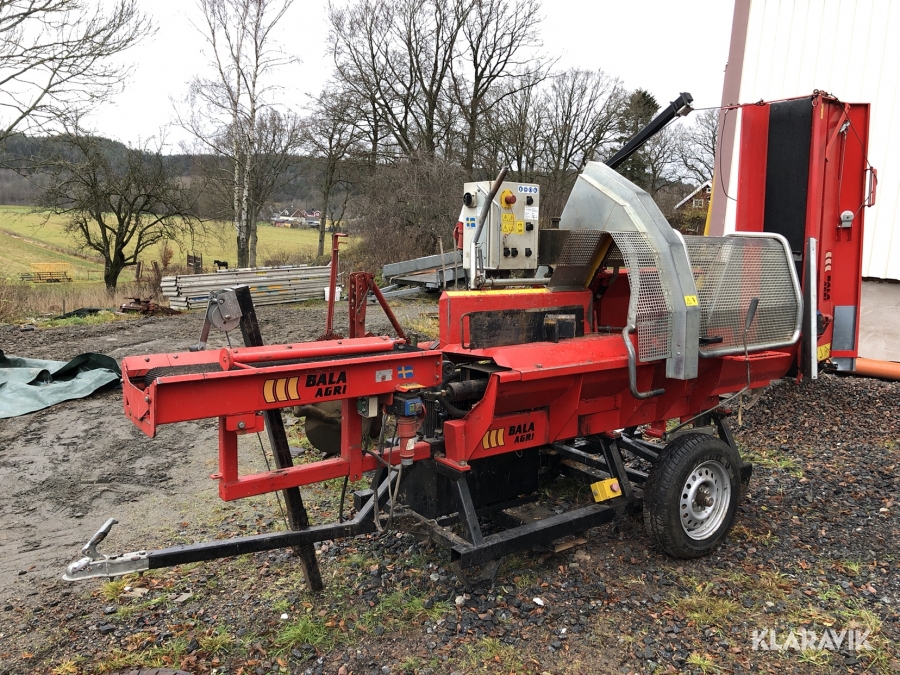 Vedmaskin Bala Agri 410