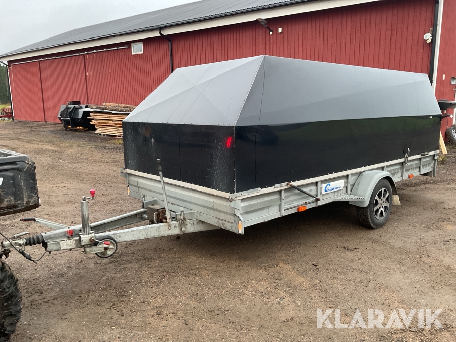 Släp med kåpa CO-Släpet 1500 Spec T