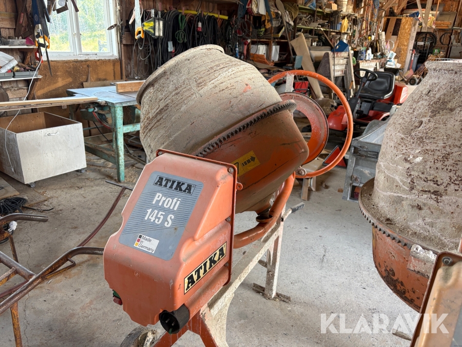 Betongblandare Atika Profi 145 S