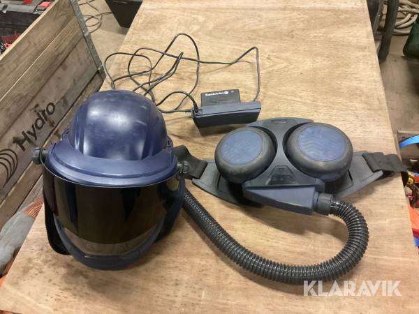 Friskluftsmask Sundström SR580 med batteri och laddare