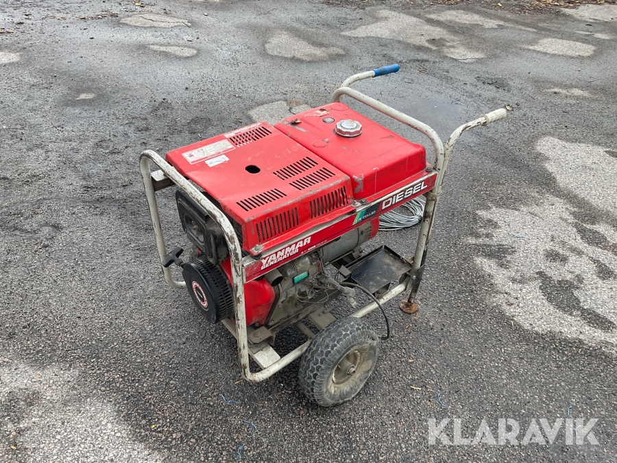 Generator/Elverk Yanmar YDG 5500 TE2, Emmaboda, Klaravik au
