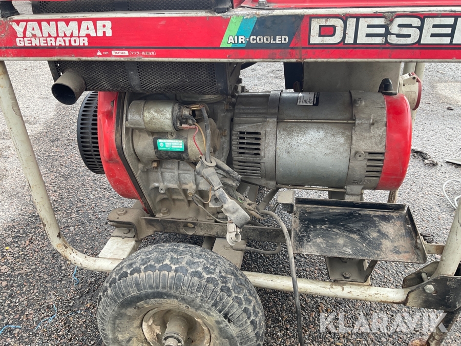 Generator/Elverk Yanmar YDG 5500 TE2, Emmaboda, Klaravik au