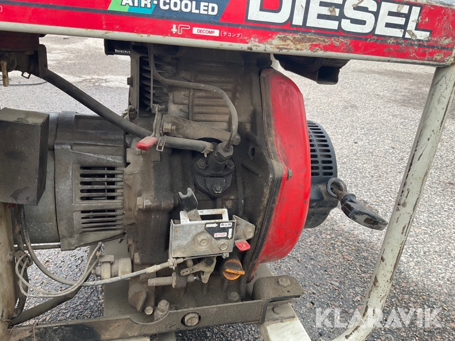 Generator/Elverk Yanmar YDG 5500 TE2, Emmaboda, Klaravik au