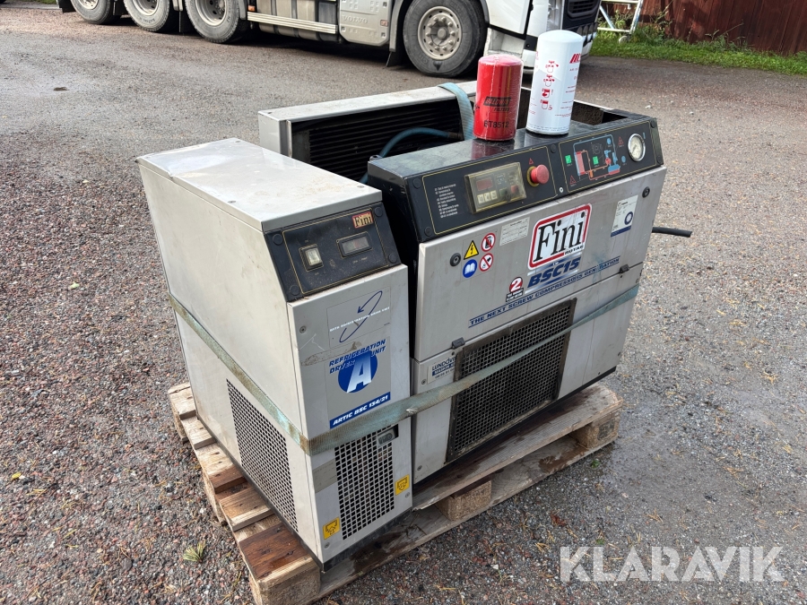 Skruvkompressor Fini BSC15