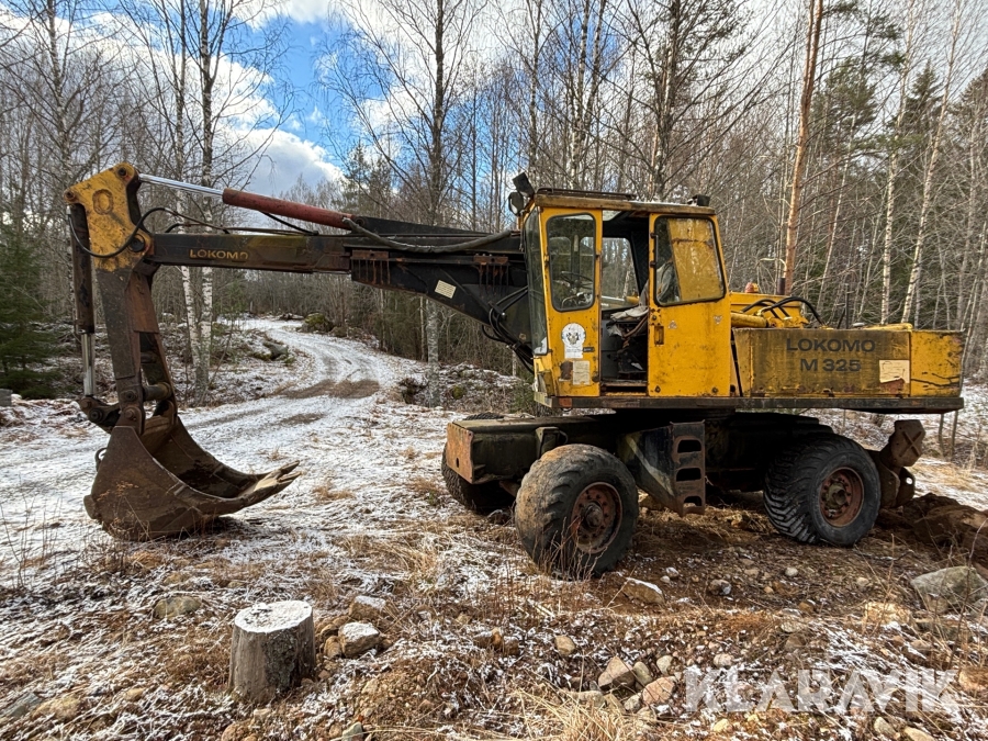 Hjulgrävare Lokomo M 325