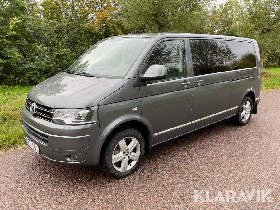 Minibuss Volkswagen Multivan TDI 4Motion långa modellen