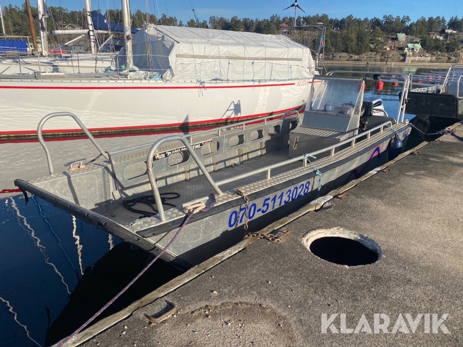 Arbetbåt Alukin SPW 750 Honda BF250A