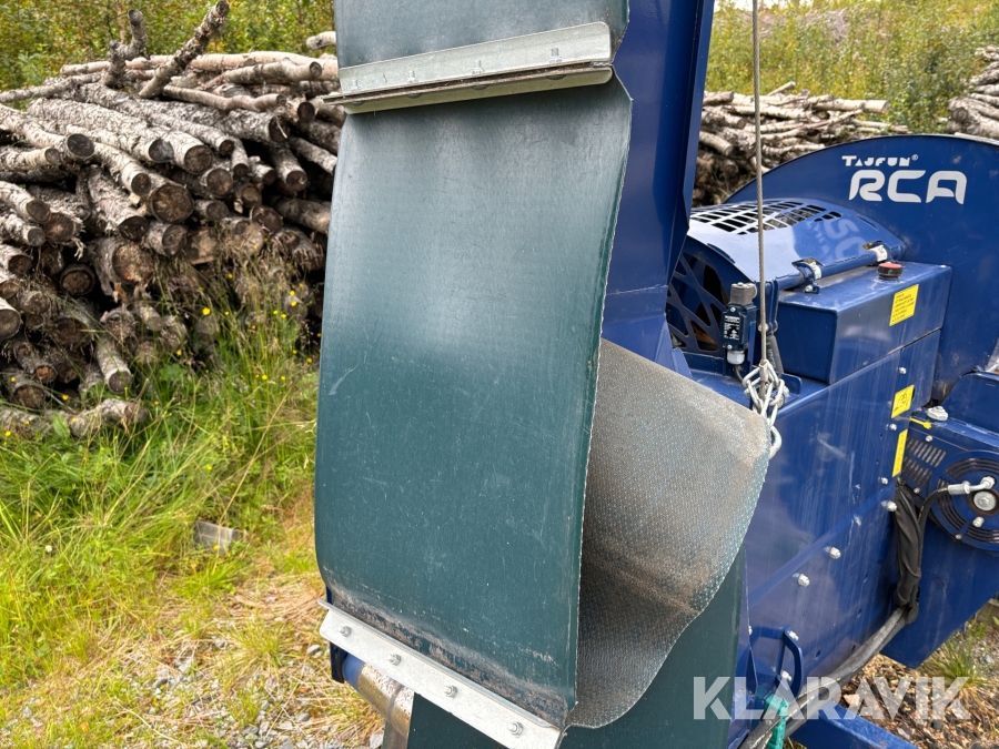 Vedmaskin Tajfun RCA 400 joy, Härjedalen, Klaravik auktioner Vedmaskin Tajfun RCA 400 joy, Härjedalen, Klaravik auktioner